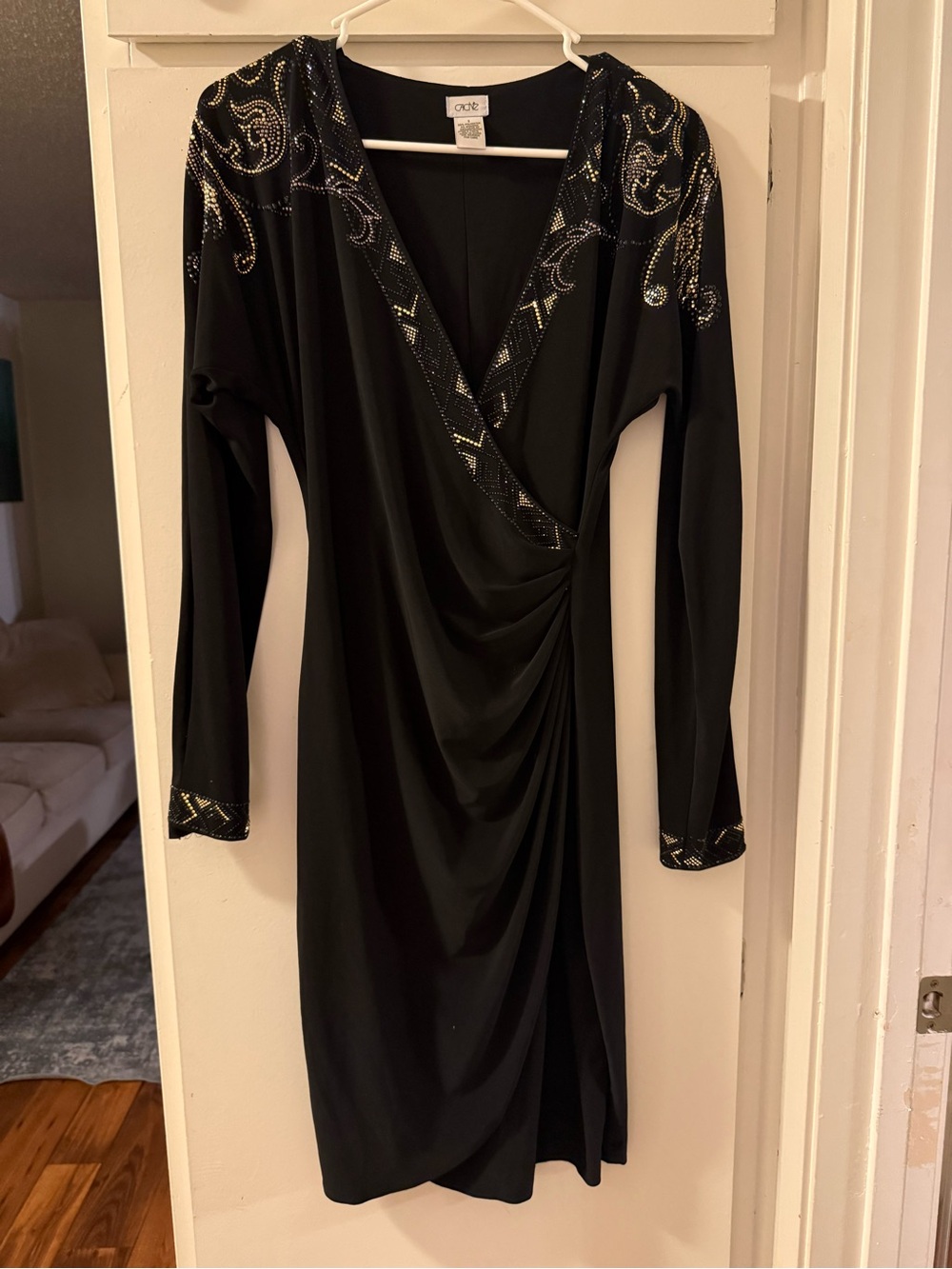 True vintage cache y2k 2000s wrap dress